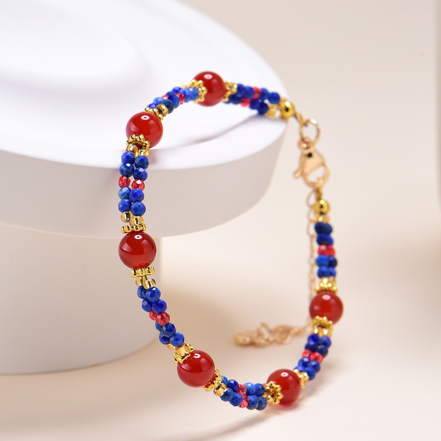 Lapis Lazuli Carnelian Energy Set