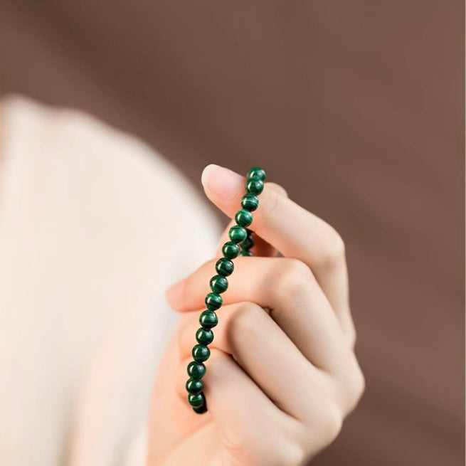 Natural Malachite Hope Bracelet