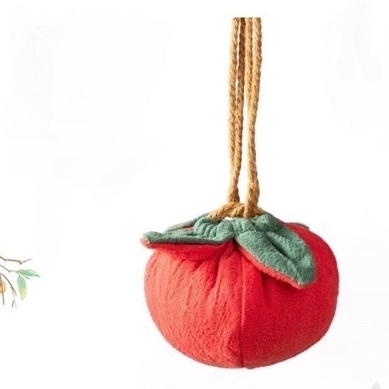 Persimmon Blessing Sachet Charm
