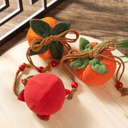 Persimmon Blessing Sachet Charm