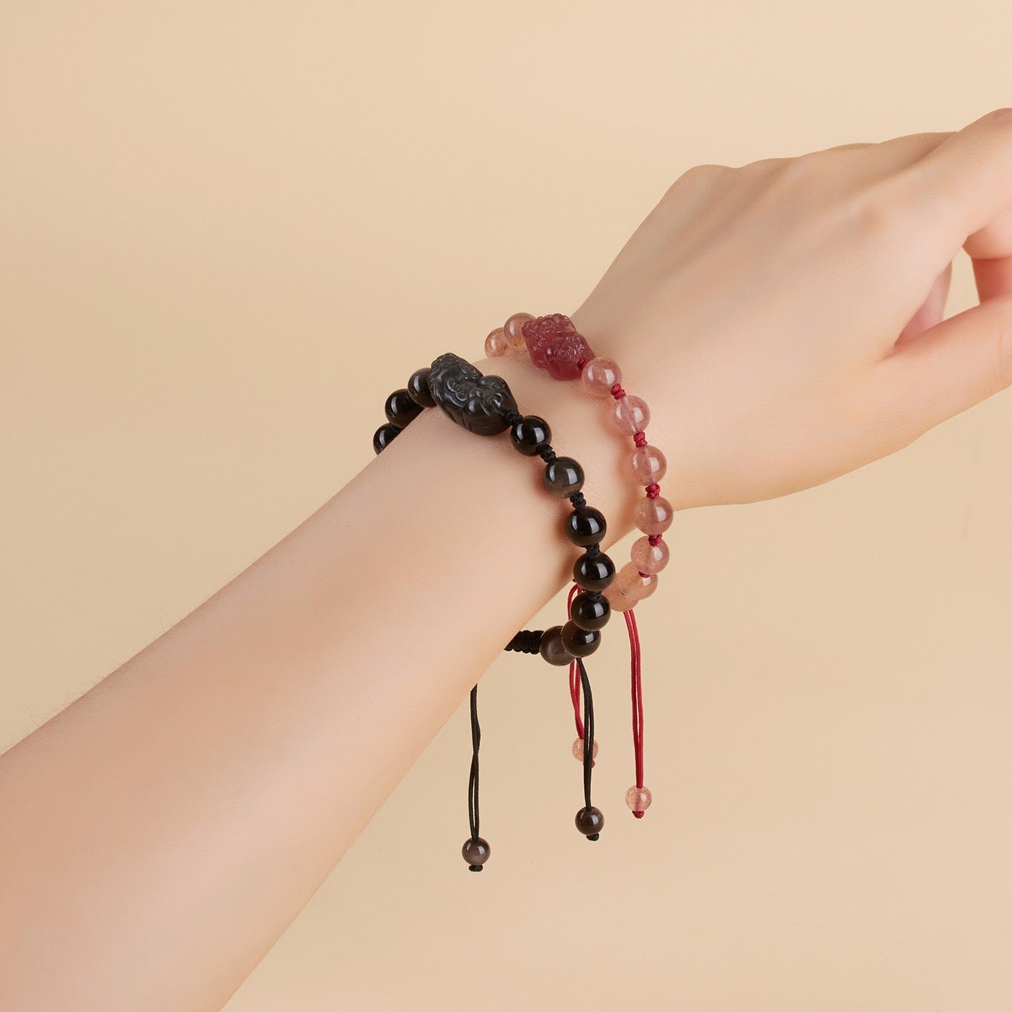 Pixiu Couples Wealth Protection Bracelet