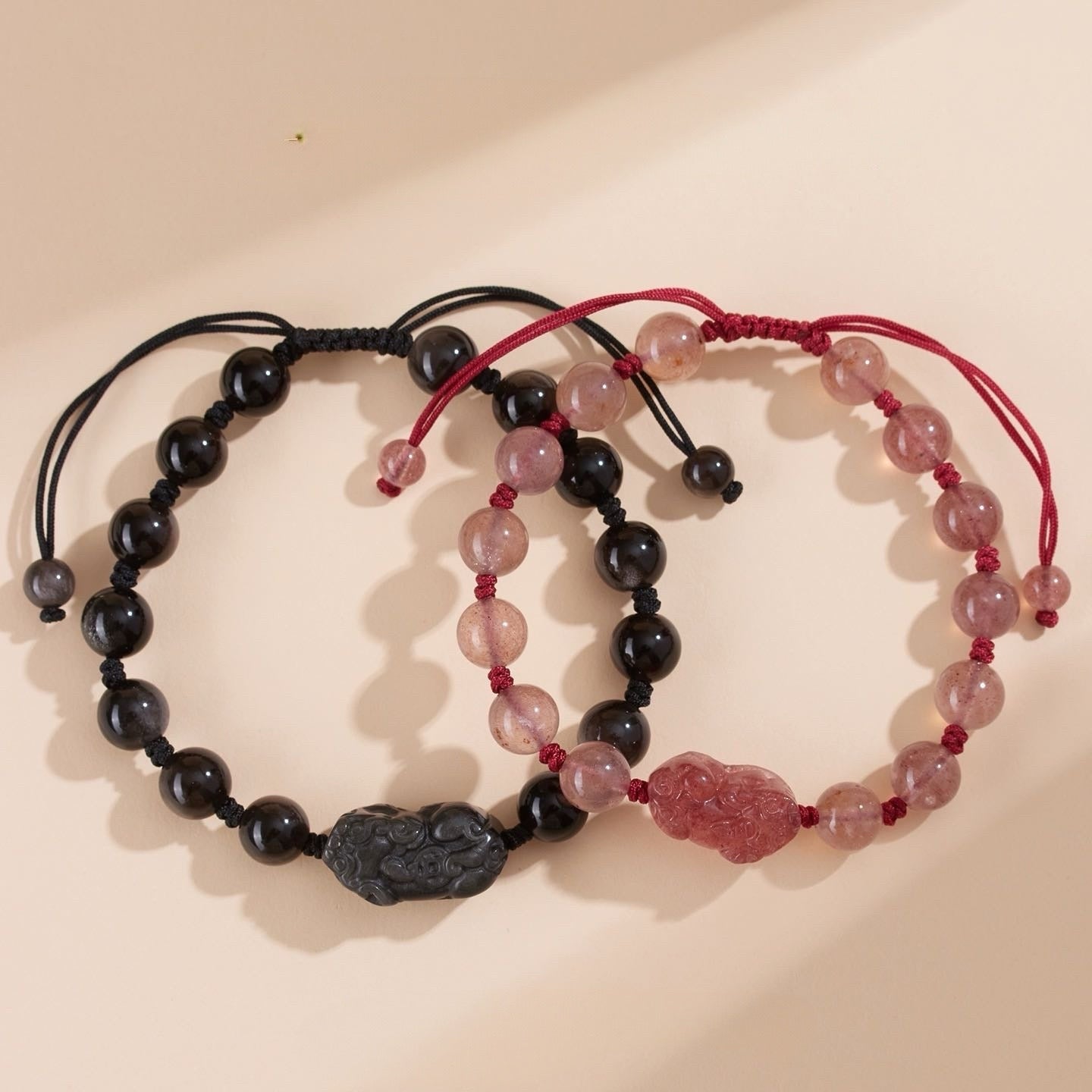 Pixiu Couples Wealth Protection Bracelet