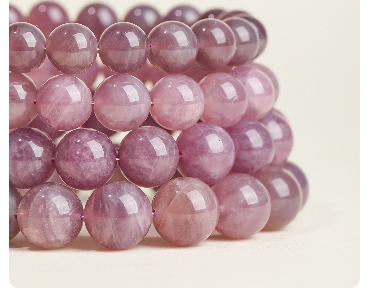 Purple Rose Quartz Love Bracelet