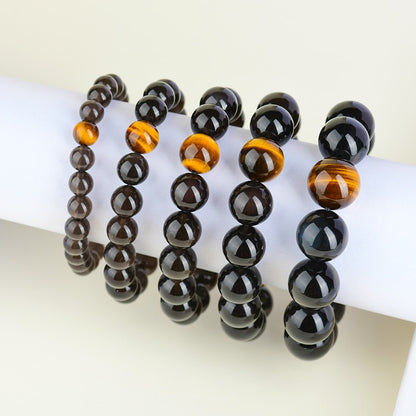 Rainbow Eye Obsidian Protection Bracelet