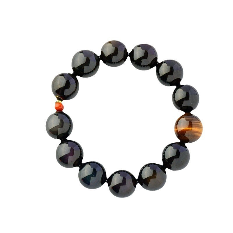 Rainbow Eye Obsidian Protection Bracelet