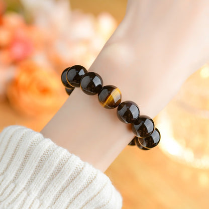 Rainbow Eye Obsidian Protection Bracelet