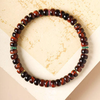 Red Tiger Eye Guardian Bracelet