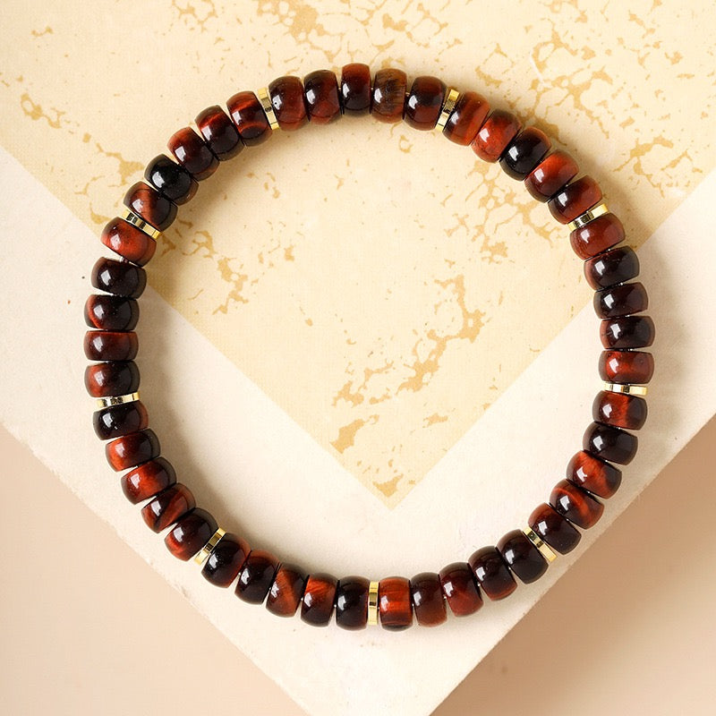 Red Tiger Eye Guardian Bracelet