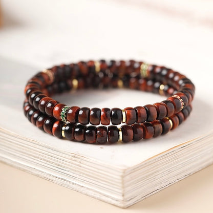 Red Tiger Eye Guardian Bracelet