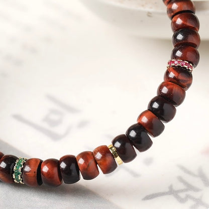 Red Tiger Eye Guardian Bracelet