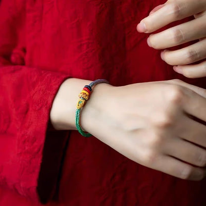 Seven Color Lucky Koi Bracelet