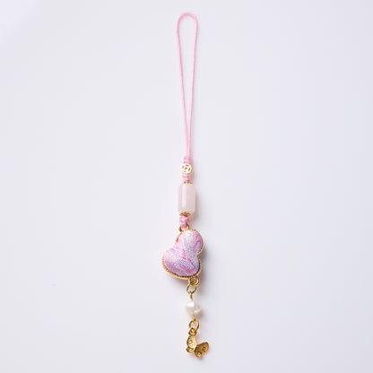 Song Brocade Lucky Gourd Hanging Charm