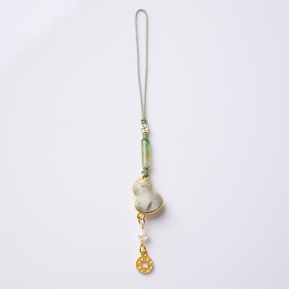 Song Brocade Lucky Gourd Hanging Charm