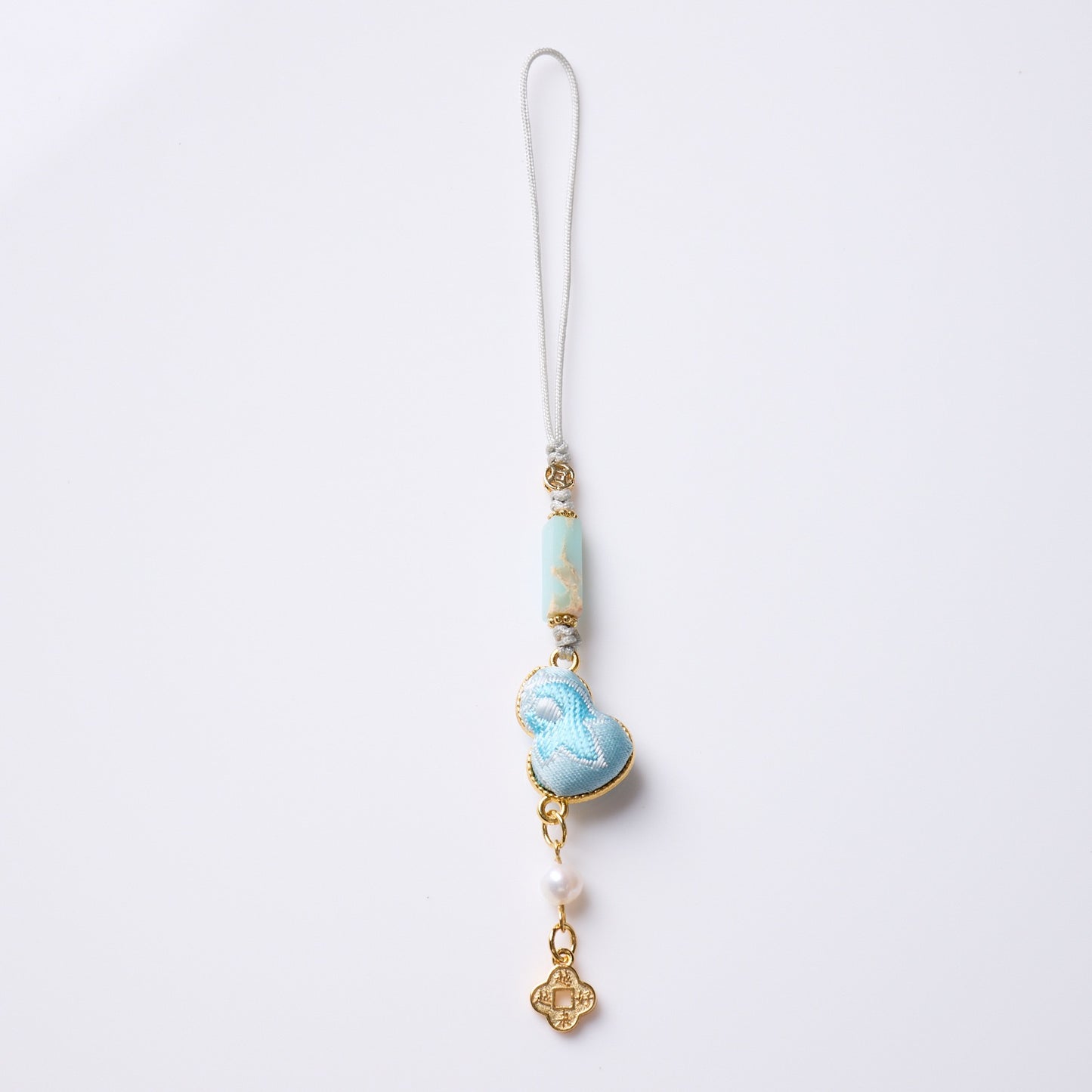 Song Brocade Lucky Gourd Hanging Charm