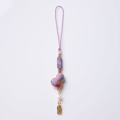Song Brocade Lucky Gourd Hanging Charm