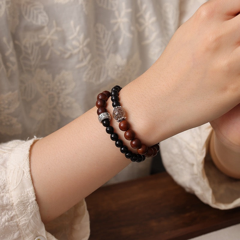 Taiji Bagua Thunderwood Protection Bracelet