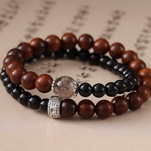 Taiji Bagua Thunderwood Protection Bracelet