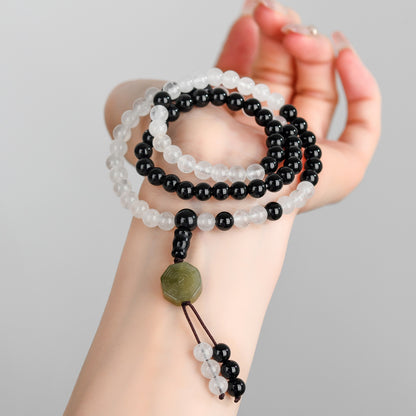 Taoist Yin Yang 81 Bead Bracelet