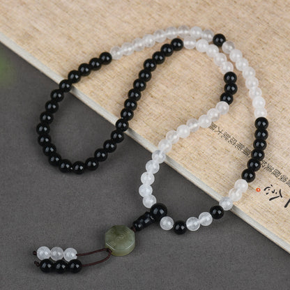 Taoist Yin Yang 81 Bead Bracelet