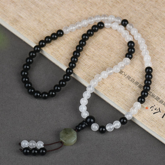 Taoist Yin Yang 81 Bead Bracelet