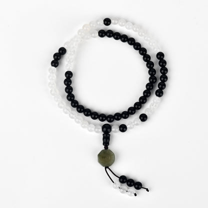 Taoist Yin Yang 81 Bead Bracelet