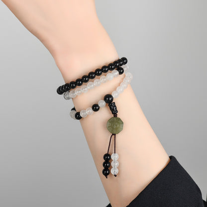 Taoist Yin Yang 81 Bead Bracelet
