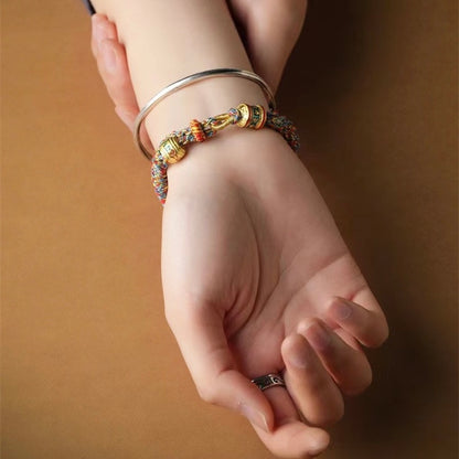 Tibetan Six Mantra Prayer Bracelet
