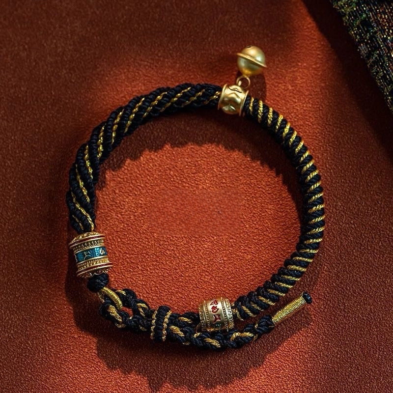 Tibetan Six Mantra Prayer Bracelet