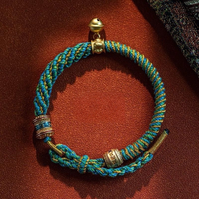 Tibetan Six Mantra Prayer Bracelet
