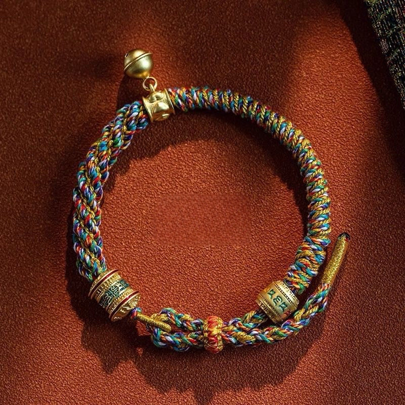 Tibetan Six Mantra Prayer Bracelet