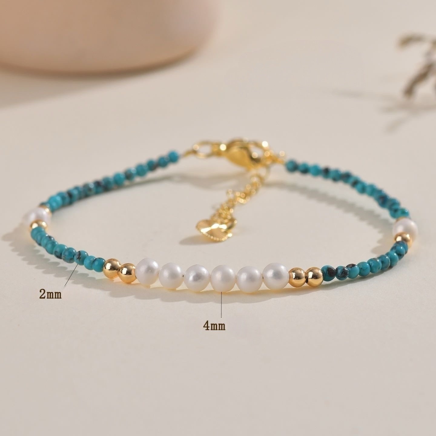 Turquoise Pearl Harmony Bracelet