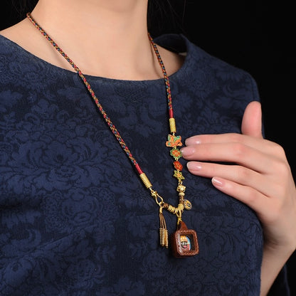 Zaki Ram Thangka Blessing Pendant
