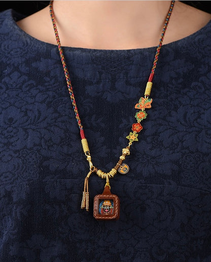 Zaki Ram Thangka Blessing Pendant