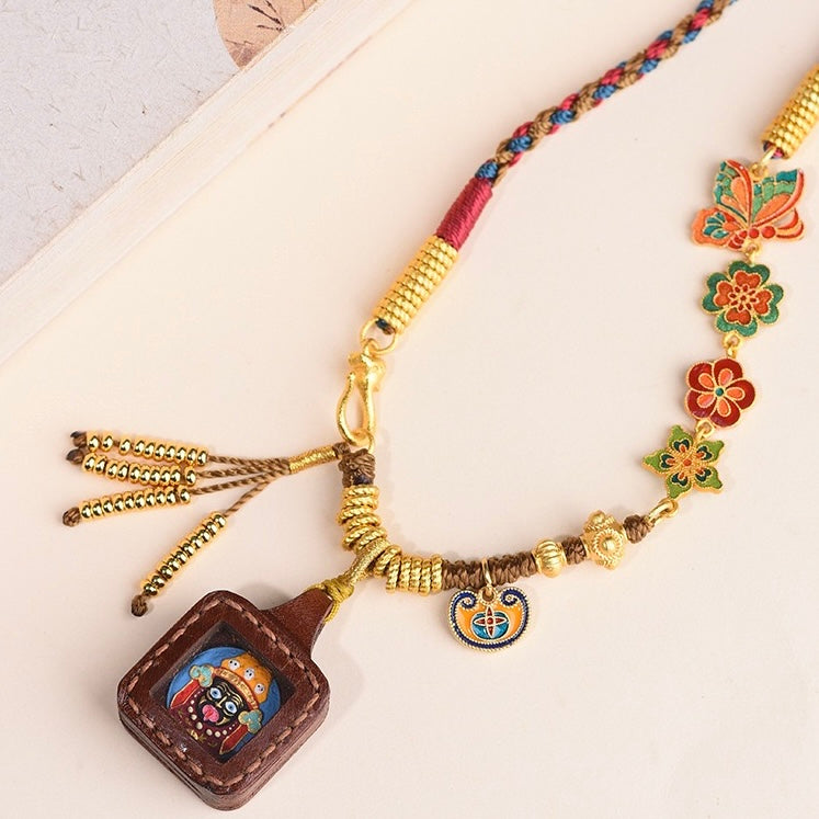 Zaki Ram Thangka Blessing Pendant